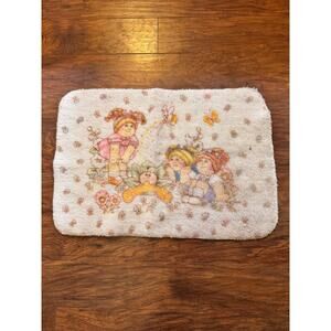VTG Cabbage Patch Kids Bath Mat Rare Collectible Toys Dolls 23" x 17" 70s/80s